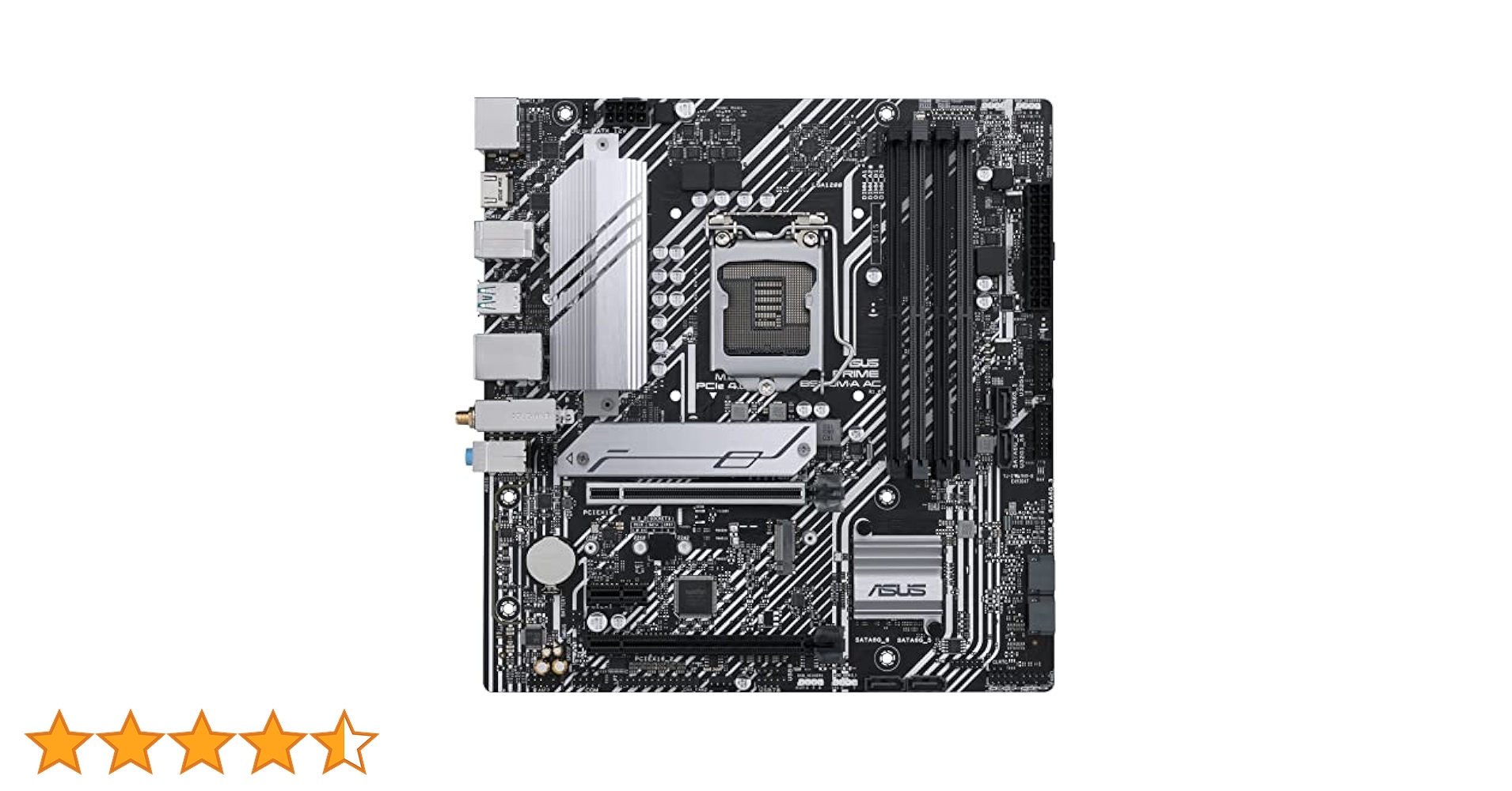 Amazon | ASUS Prime B560M-A AC Intel B560 (LGA1200) mATX